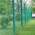 Outdoor Welded Wire Mesh Fence / Galvanized 3D Curved Wire Mesh Panels for Garden